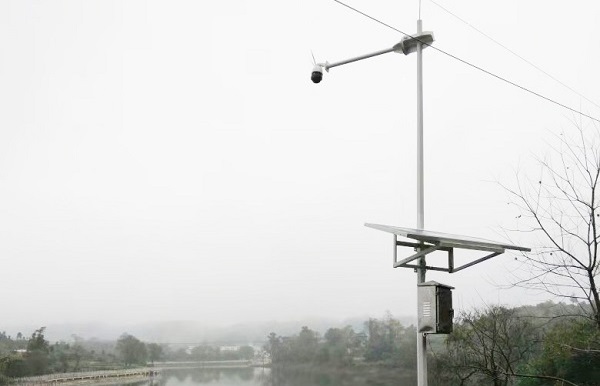 寶龍鎮4G太陽能視頻監控系統