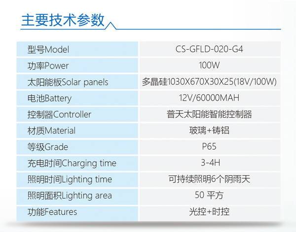 太陽能光伏路燈